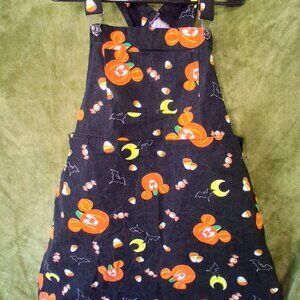 Disney Halloween overall dress size large